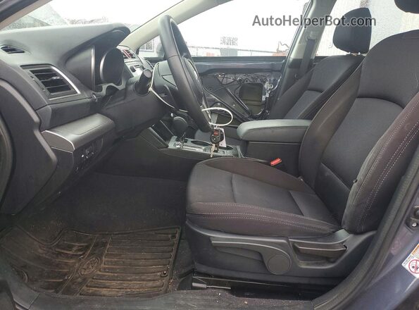 4S3BNAA66G3039204 2016 SUBARU LEGACY Blue Vista interior delantera