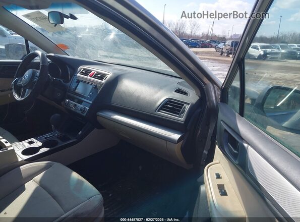 4S3BNAA6XH3030913 2017 SUBARU LEGACY Gray წინა სალონის ხედი