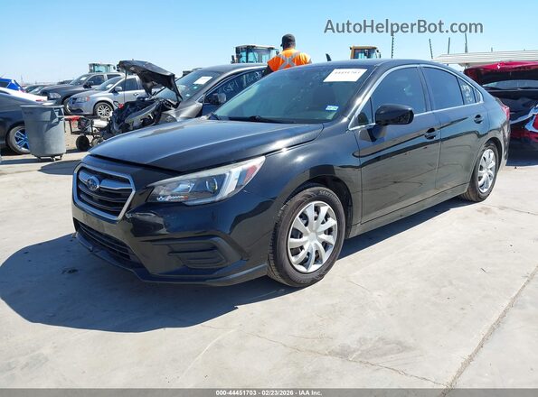 4S3BNAB6XK3040752 2019 SUBARU LEGACY Black Przód lewy
