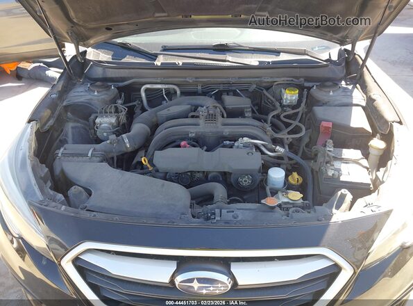 4S3BNAB6XK3040752 2019 SUBARU LEGACY Black Widok z tyłu