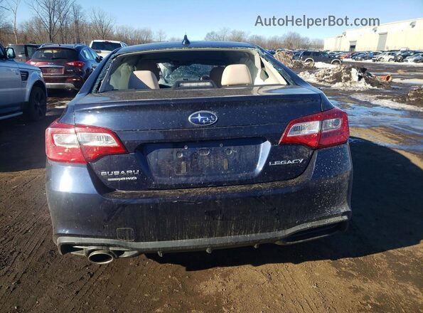 4S3BNAC61J3009208 2018 SUBARU LEGACY Black Вид ззаду