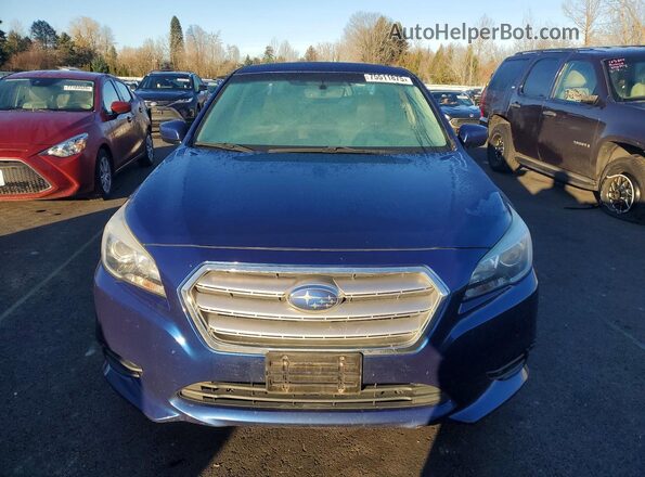 4S3BNAC65H3047857 2017 SUBARU LEGACY Blue Դիմացի տեսք