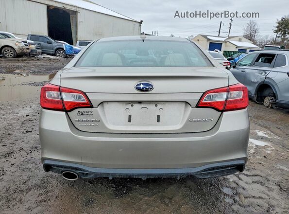 4S3BNAD65J3007895 2018 SUBARU LEGACY Beige უკანა ხედი