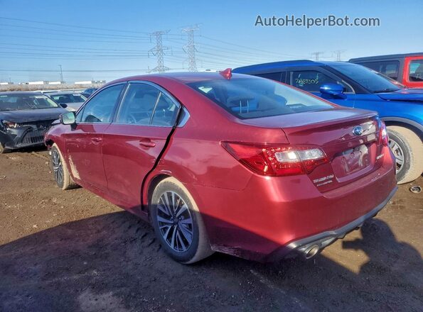 4S3BNAF61K3038513 2019 SUBARU LEGACY Red Trasero izquierdo