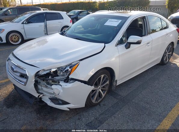4S3BNAN66H3057522 2017 SUBARU LEGACY White Przód lewy