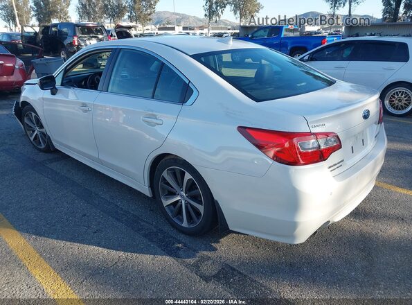 4S3BNAN66H3057522 2017 SUBARU LEGACY White Tył lewy