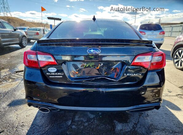 4S3BNAR60J3005187 2018 SUBARU LEGACY Black უკანა ხედი