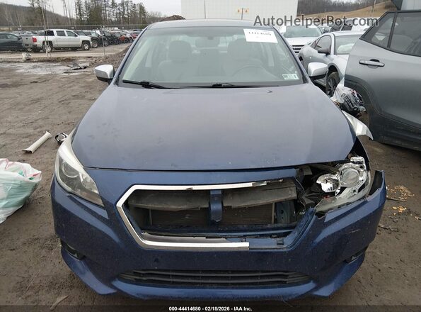 4S3BNAR69H3049277 2017 SUBARU LEGACY Синий Вид щитка приборов