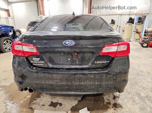 4S3BNBC66G3056605 2016 SUBARU LEGACY Black Widok z tyłu