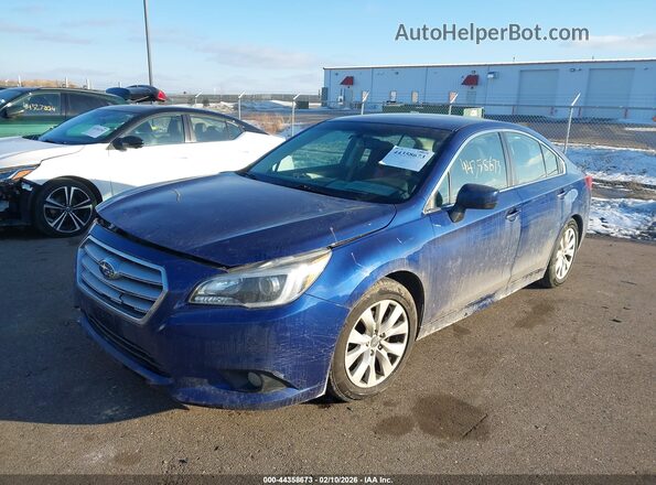 4S3BNBC6XG3063234 2016 SUBARU LEGACY Blue Передня ліва чверть