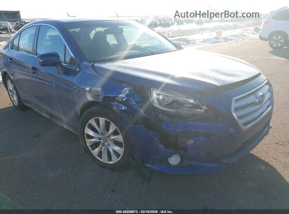 4S3BNBC6XG3063234 2016 SUBARU LEGACY Blue Вид спереду