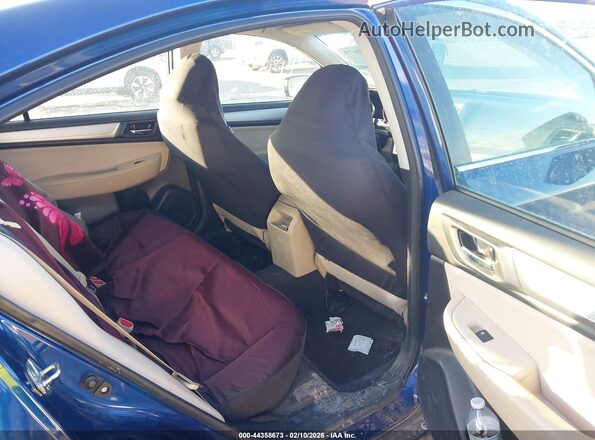 4S3BNBC6XG3063234 2016 SUBARU LEGACY Blue Вид наклейки з VIN-кодом