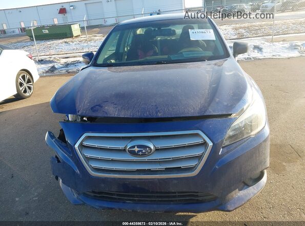 4S3BNBC6XG3063234 2016 SUBARU LEGACY Blue Вид щитка приладів
