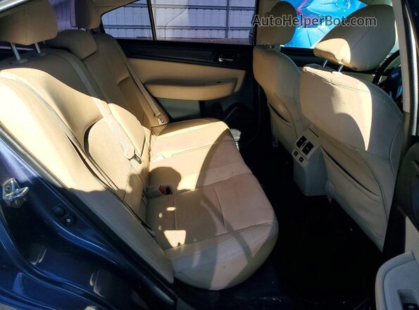 4S3BNEN65H3022753 2017 SUBARU LEGACY Blue Вид задніх сидінь