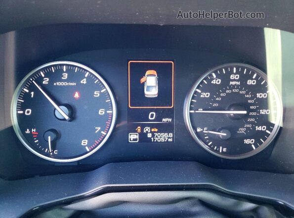 4S3BWAB66R3024006 2024 SUBARU LEGACY Blue Вид щитка приладів