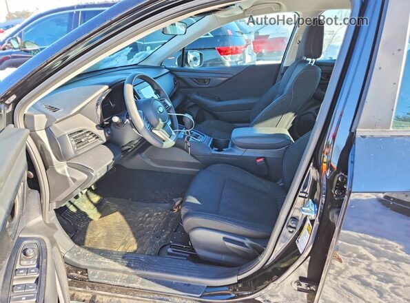4S3BWAB66S3020656 2025 SUBARU LEGACY Black Front interior view