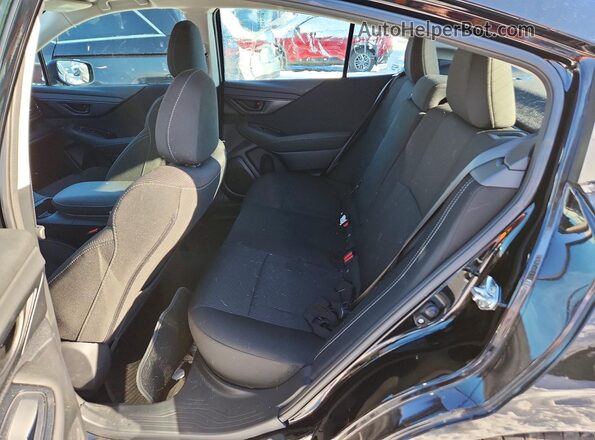 4S3BWAB66S3020656 2025 SUBARU LEGACY Black Rear seats view