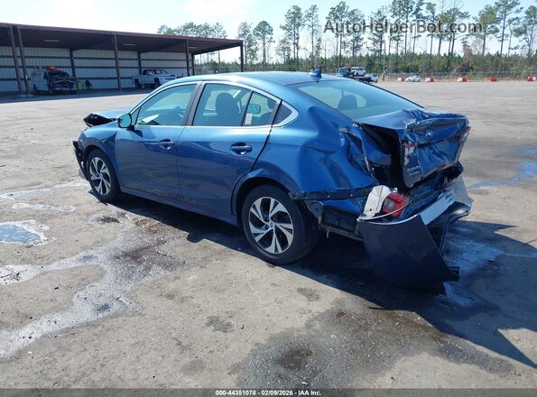 4S3BWAC61N3020292 2022 SUBARU LEGACY Синий Задняя левая четверть