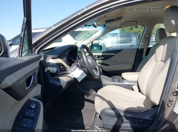 4S3BWAC65N3005617 2022 SUBARU LEGACY Серый Вид салона спереди