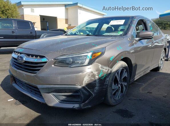 4S3BWAC65N3005617 2022 SUBARU LEGACY Серый Передняя левая четверть