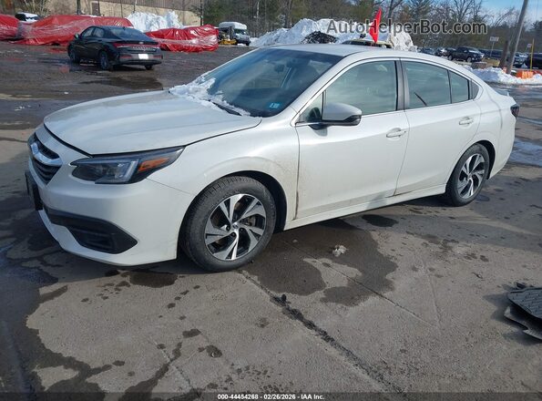 4S3BWAC69N3028477 2022 SUBARU LEGACY Белый Передняя левая четверть