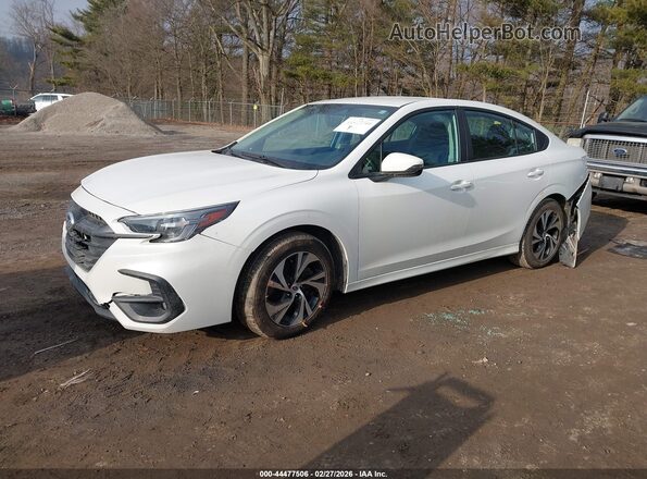 4S3BWAD63P3015788 2023 SUBARU LEGACY White Przód lewy