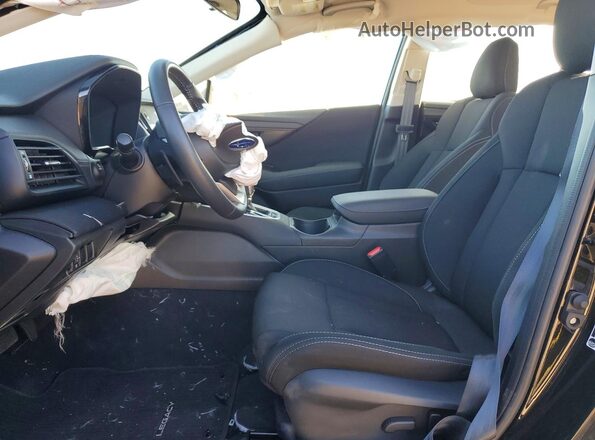 4S3BWAD68S3022258 2025 SUBARU LEGACY Black Вид салону спереду