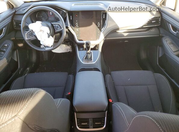4S3BWAD68S3022258 2025 SUBARU LEGACY Black Вид панелі приладів