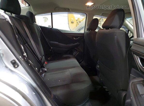 4S3BWAF64M3019857 2021 SUBARU LEGACY Silver Rear seats view