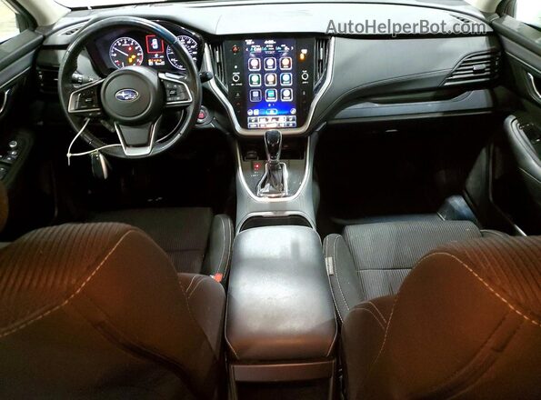 4S3BWAF64M3019857 2021 SUBARU LEGACY Silver Dashboard view