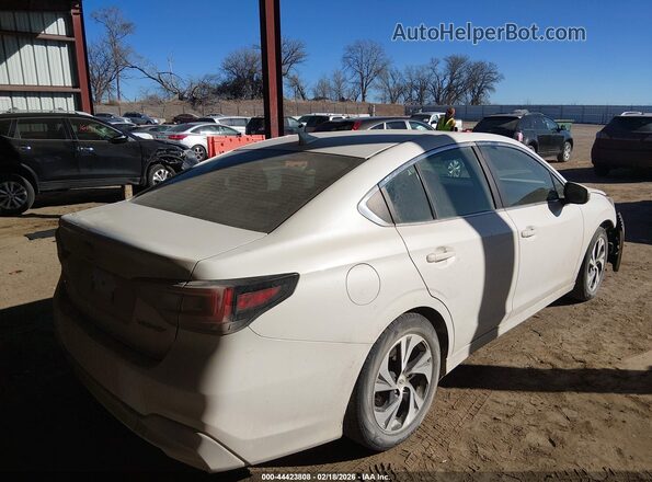 4S3BWAF65M3019639 2021 SUBARU LEGACY White Rear right
