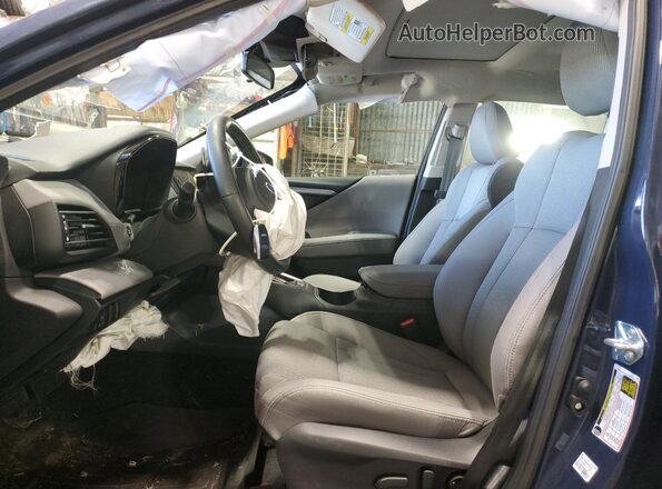 4S3BWAF67S3002158 2025 SUBARU LEGACY Blue Widok wnętrza z przodu
