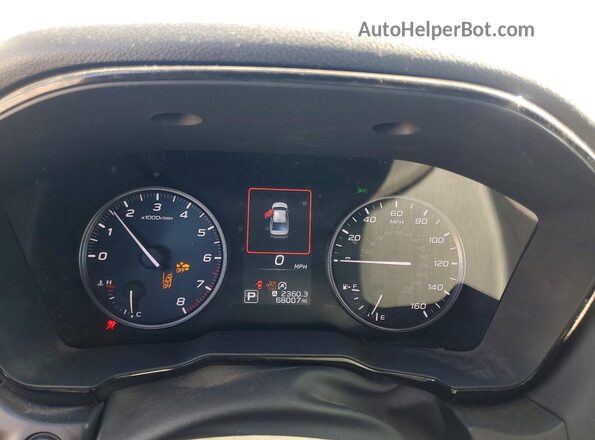 4S3BWAF68R3009064 2024 SUBARU LEGACY Blue ხელსაწყოთა პანელის ხედი