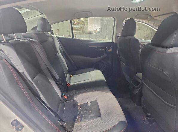 4S3BWAF69L3012918 2020 SUBARU LEGACY White უკანა სავარძლების ხედი