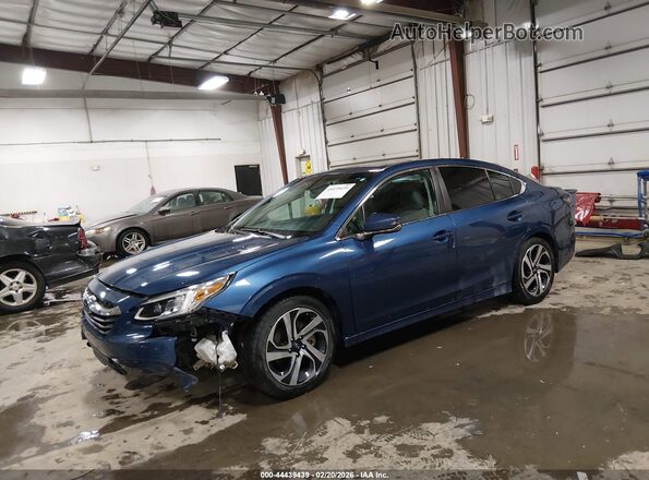 4S3BWAN68L3015326 2020 SUBARU LEGACY Blue Front left