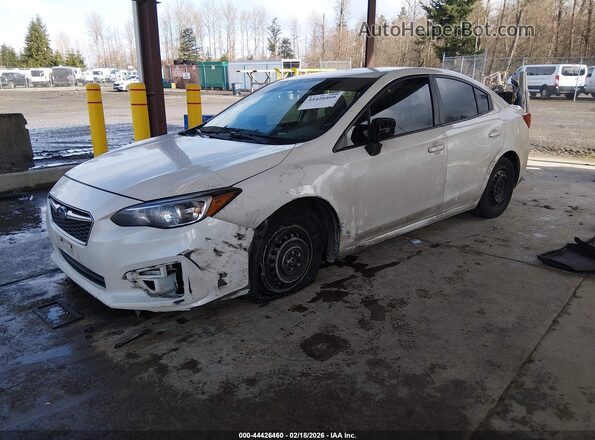 4S3GKAA67J3618787 2018 SUBARU IMPREZA White Przód lewy