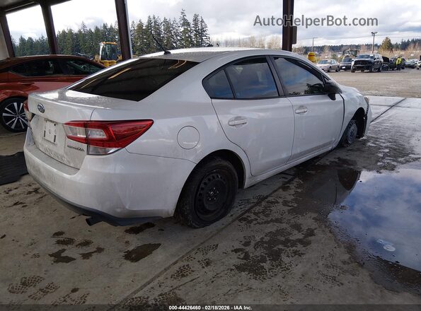 4S3GKAA67J3618787 2018 SUBARU IMPREZA White Tył prawy
