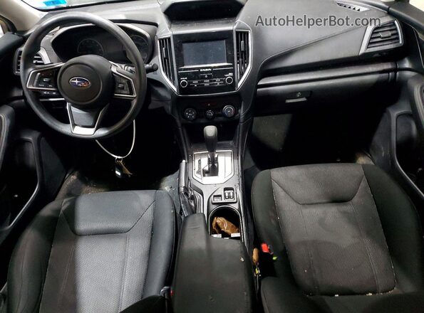 4S3GKAB63H3604829 2017 SUBARU IMPREZA Серебряный Вид панели приборов