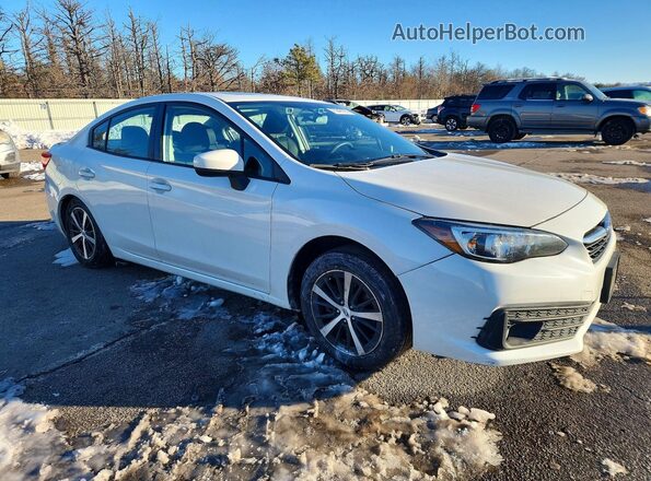 4S3GKAD6XM3600560 2021 SUBARU IMPREZA White Передня права чверть