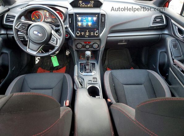4S3GKAM6XK3617646 2019 SUBARU IMPREZA Red Widok deski rozdzielczej