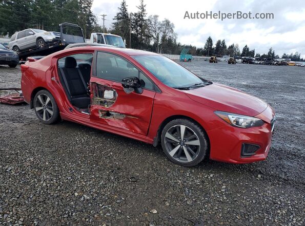 4S3GKAM6XK3617646 2019 SUBARU IMPREZA Red Przód prawy
