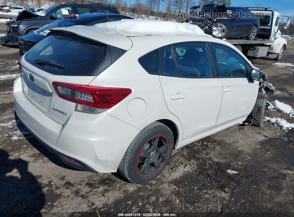 4S3GTAB60N3702211 2022 SUBARU IMPREZA White Trasero derecho