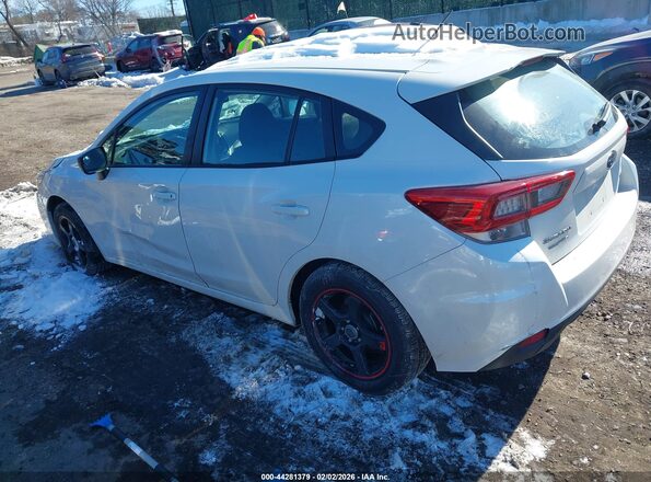 4S3GTAB60N3702211 2022 SUBARU IMPREZA White Trasero izquierdo