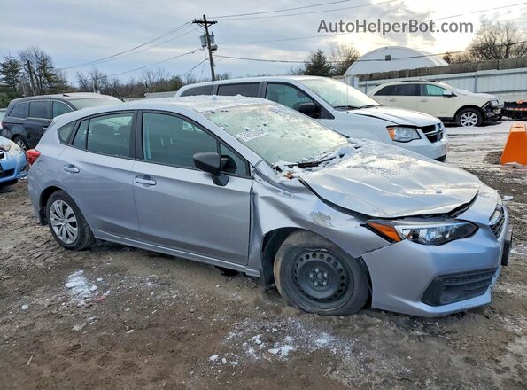 4S3GTAB66M3707590 2021 SUBARU IMPREZA Silver 