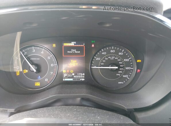 4S3GTAD69P3722425 2023 SUBARU IMPREZA White Widok tylnych siedzeń