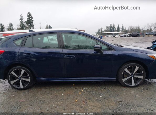 4S3GTAJ67K3735798 2019 SUBARU IMPREZA Navy 