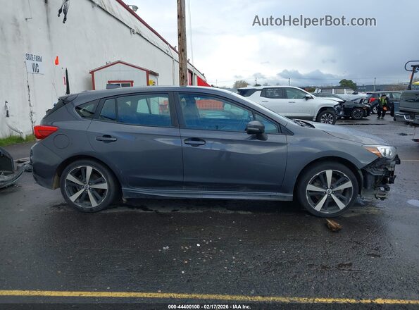 4S3GTAK65J1715798 2018 SUBARU IMPREZA Серый Панорамный вид салона 360°