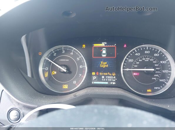 4S3GTAU65L3731312 2020 SUBARU IMPREZA Gray უკანა სავარძლების ხედი
