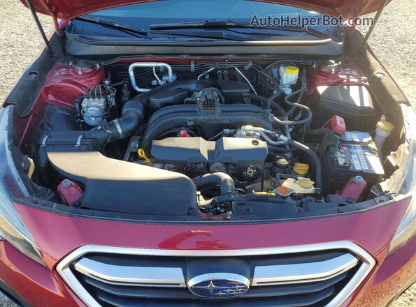 4S4BSABC3K3300807 2019 SUBARU OUTBACK Red Սալոնի հետևի տեսք