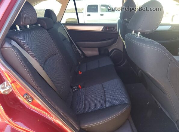 4S4BSABC3K3300807 2019 SUBARU OUTBACK Red Հետևի նստատեղերի տեսք